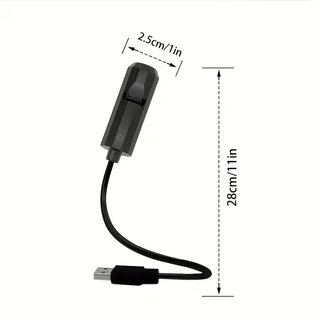 Proiettore luce USB con 6 motivi natalizi Natale
