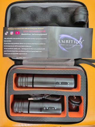 Kit 2 Máquinas Tatuaje Ambition Ninja Pro