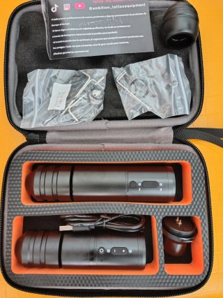 Kit 2 Máquinas Tatuaje Ambition Ninja Pro