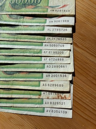 64 Banconote Jugoslavia Dinara Originali