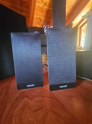 Home cinema Philips 5.1 subwoofer y altavoces
