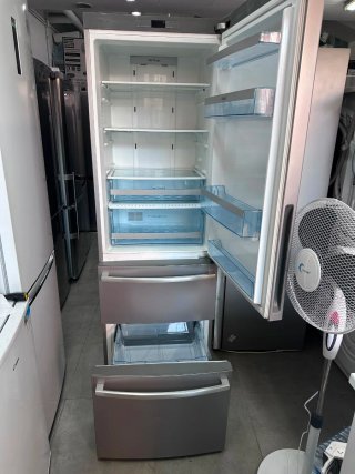 Nevera combi Haier con garantía transporte