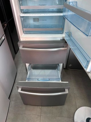 Nevera combi Haier con garantía transporte