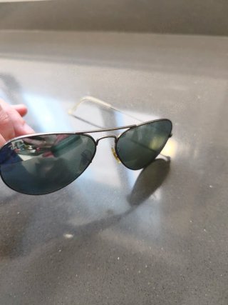 Gafas de sol Ray-Ban Aviator Doradas/Plateadas