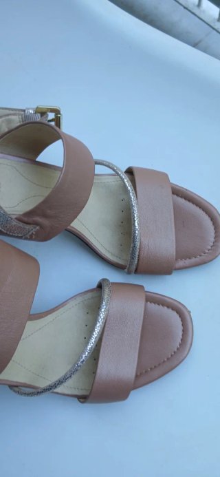 Sandalias Geox Piel Beige Talla 39