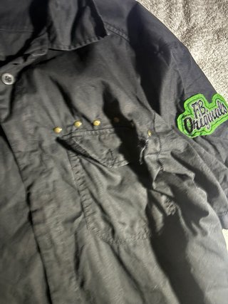 Camisa Vintage Negra