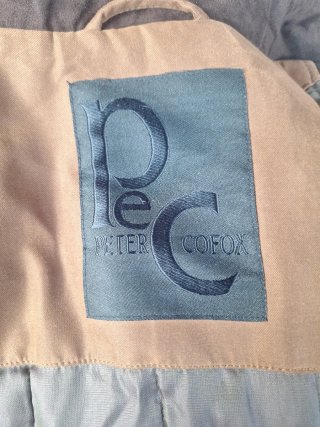 Chaquetón, parka marrón hombre Peter cofox