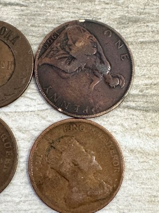 Monedas y medallas siglo XIX