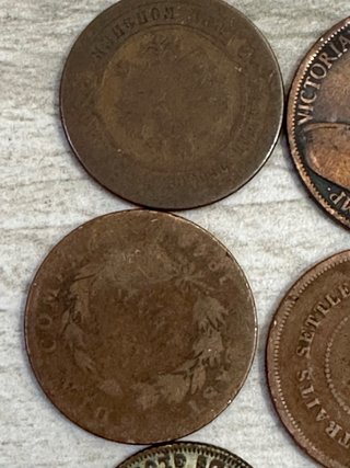 Monedas y medallas siglo XIX