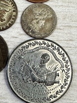 Monedas y medallas siglo XIX