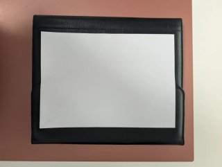 Cartera portadocumentos negra