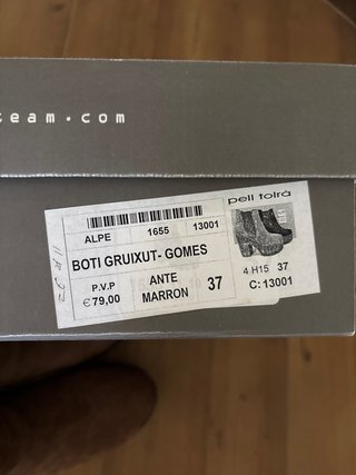 Botines Alpe