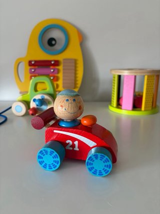 Juguetes de madera para bebé