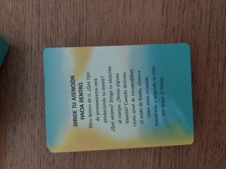El poder del ahora : 50 cartas de inspiración