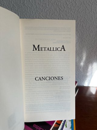 Lote libros música / letras en Inglés y Español