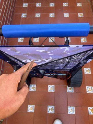 Carro de pesca VEVOR camuflaje azul