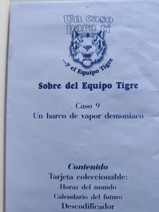 Manual de detectives del Equipo Tigre