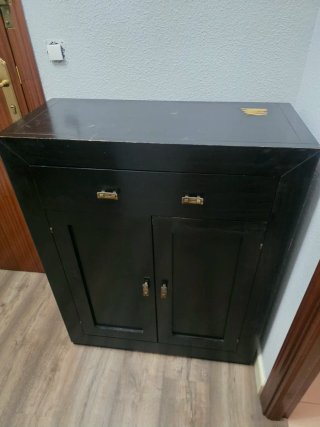 Mueble de salón con zapatero