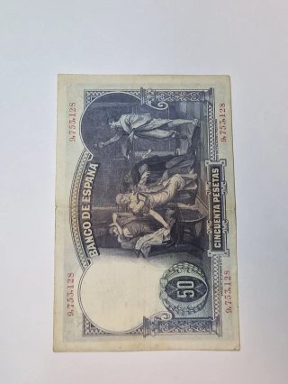 BILLETE 50 PESETAS 1931