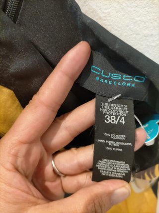 Falda Custo Barcelona Mujer Multicolor