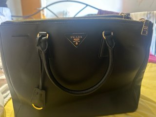 Bolso Prada Negro Piel
