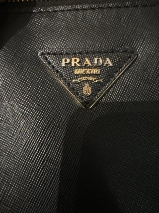 Bolso Prada Negro Piel