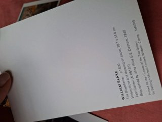 Lote 4 Postales William Blake
