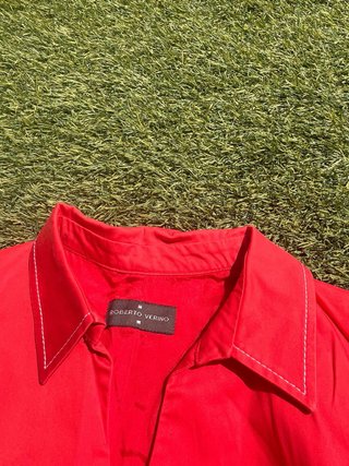 Vestido Rojo Roberto Verino Talla XS