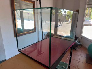 Acuario 200L de cristal