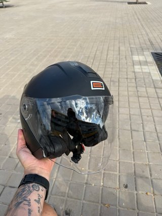 Casco Jet Adulto e Infantil
