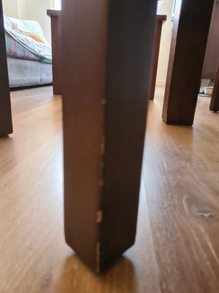 Mesa extensible 160-240cm y 6 sillas
