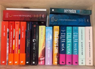 Variedad de libros nuevos
