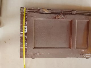 Ventanas madera con contraventanas grandes