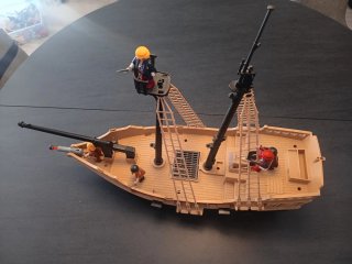 Barco Pirata Playmobil con Figuras