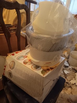 Vaporera Tefal Steam Cuisine sin usar