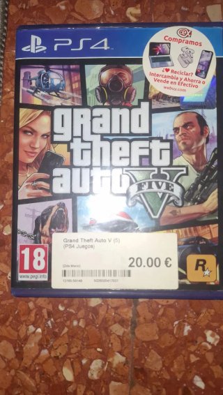 Grand Theft Auto V PS4 (Juegos)