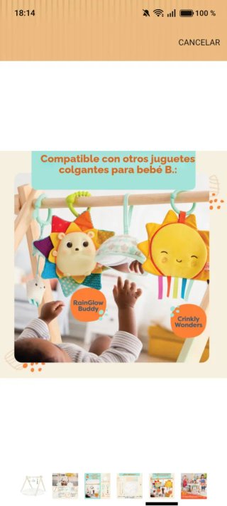 Gimnasio para bebés B. Toys