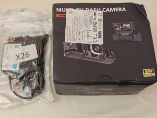 Dashcam 4 Canales 360° WiFi 1080P