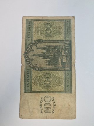 BILLETE 100 PESETAS 1936