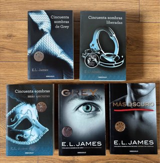 Libros Cincuenta Sombras de Grey