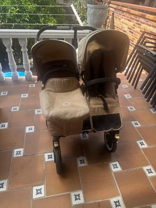 Bugaboo Donkey Duo/Twin Completo + Accesorios