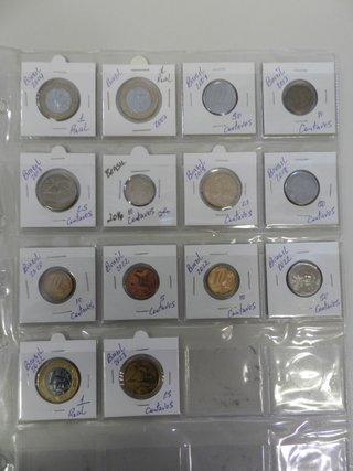 Lote 34 Monedas Brasil
