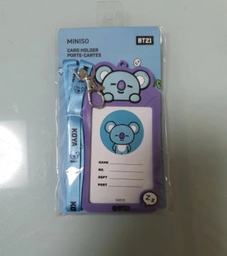 Porta credencial BT21 Miniso