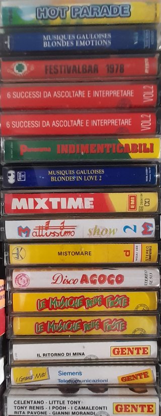 Lotto 95 Musicassette: Generi vari, artisti vari.