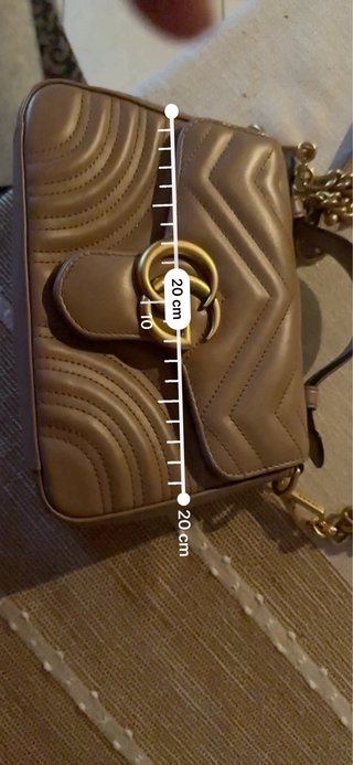 Borsa Gucci GG Marmont mini matelassé pelle