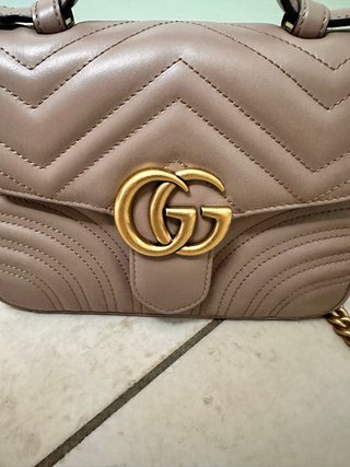 Borsa Gucci GG Marmont mini matelassé pelle