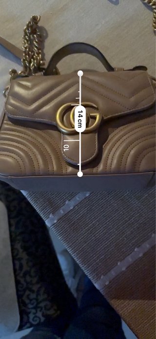 Borsa Gucci GG Marmont mini matelassé pelle