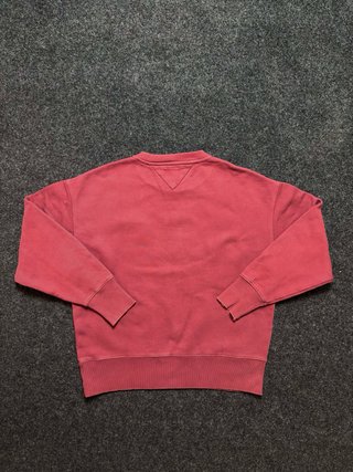 Sudadera Tommy Jeans Roja Talla M
