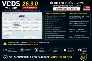 VCDS VAG-COM 26.3.0 - Última Versión 2026