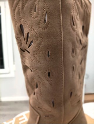Botas camperas beige/marrón